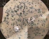 A picture of step 7 of Potato with spinach and cheese.