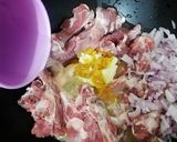 A picture of step 3 of Tandoori mutton chops.