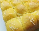 Foto langkah ke 9 dari resep 💛 Roti Sobek Labu Kuning~.