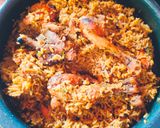 कुकर चिकन बिरयानी (cooker chicken biryani recipe in Hindi) रेसिपी चरण 7 फोटो