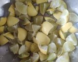 A picture of step 1 of Gondhoraj lemon sweet sour pickle.