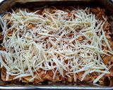 Paradicsomszószos tészta sütőben sütve recept fázis 3 fotója