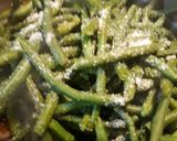 A picture of step 3 of Fried Green Beans 2/19.
