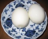 A picture of step 2 of Meat-Wrapped Soft-Boiled Eggs for Bentos.