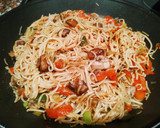 Foto del paso 5 de la receta: Fideos chinos con verduras