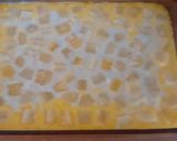 A picture of step 3 of TL's Pineapple Cream Cheese Cobbler.