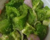 A picture of step 3 of Hariyali paneer tikka.