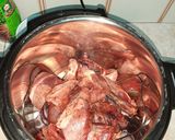 A picture of step 4 of Kienyeji chicken on instant pot.