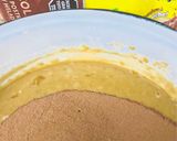 Foto del paso 3 de la receta: TORTA DE 🍌BANANA🍌 CON CACAO Y TROZOS DE 🍫CHOCOLATE 🍫
