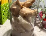 A picture of step 1 of Banana peanut nice cream🍌🥜.