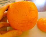 A picture of step 6 of Easy Halloween Dessert with Oranges.