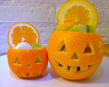 A picture of step 10 of Easy Halloween Dessert with Oranges.
