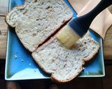 A picture of step 2 of Waffle Iron Grilled Cheese.