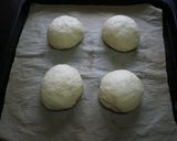 A picture of step 5 of Oil-Free Bread with Miso and Milk.