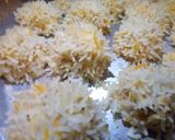 A picture of step 8 of Chicken rice balls.