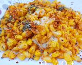 A picture of step 4 of Cheese and Corn.
