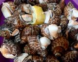 Kerang Keong Macan Cumi Saos Padang langkah memasak 1 foto