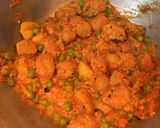 A picture of step 10 of Soya Matar / Soya Green Peas Curry.