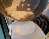 A picture of step 3 of Homemade Ricotta Cheese.
