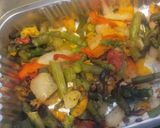 A picture of step 2 of Garlic Butter and Olive Oil Pasta w/Herbs and Roasted Veggies.