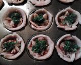A picture of step 5 of Ladybirds Double Bacon Bites ..