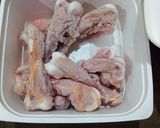 รูปขั้นตอนการทำที่ 1 ของ Bone Broth น้ำซุปกระดูก