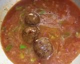A picture of step 4 of Cavatappi (twisted) Pasta With Meatballs 🍜🍝😋.