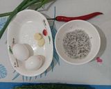 吻仔魚炒苦瓜(簡單料理)的食譜步驟1照片