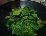 Foto langkah ke 2 dari resep Tumis Kangkung Sawi Hijau.