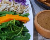 Foto langkah ke 4 dari resep Gado-gado warna warni.