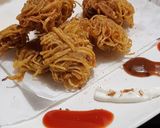 A picture of step 7 of Lachha Chicken Pakora😋💓💓.