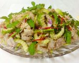 Hình bước làm 10 của món Gỏi chân gà-tôm chua