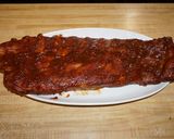 A picture of step 6 of ST. LOUIS STYLE BAKED PORK SPARERIBS.