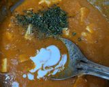 A picture of step 9 of Paneer butter masala.