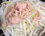 A picture of step 2 of Tuna & Bean Sprouts Tossed with Sesame Dressing - Just One More Side Dish.