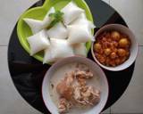 Foto langkah ke 6 dari resep Opor ayam kampung Sambal goreng uritan ketupat.