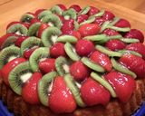 A picture of step 9 of German Dessert: Strawberry & Blueberry Tart.