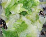 A picture of step 9 of Eat a Whole Lettuce! Mixed with Shio-Kombu.