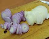 Tojásos lecsó recept fázis 1 fotója
