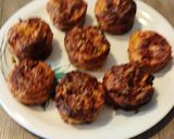 A picture of step 10 of Onion stalk sweet potato muffins.
