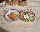 Foto langkah ke 5 dari resep Enoki Sawi Hijau Saus Tiram.
