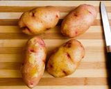A picture of step 1 of Potato Wedges#potatocontest.