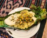 Foto langkah ke 11 dari resep Nasi bakar cumi asin kemangi.