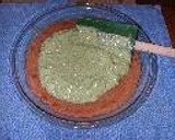 A picture of step 3 of Three Layered Dip.