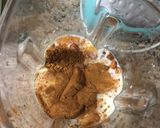 A picture of step 2 of Peach Almond Smoothie.