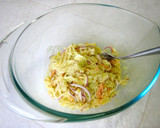A picture of step 4 of Macaroni Salad with Julienned Cabbage.