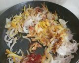 A picture of step 1 of Irani samosa.