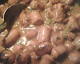 A picture of step 4 of Rustic hotdog tikki masala.