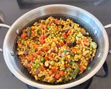 A picture of step 12 of Sorghum Upma (Jowar Upma).