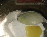 A picture of step 1 of Chicken potato pin wheel.